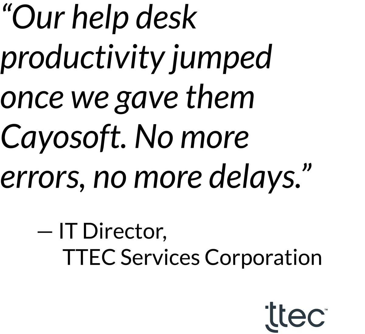 Cust Quote_TTEC